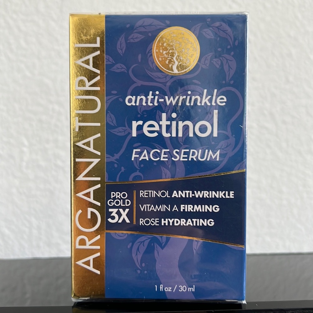 ARGANATURAL  Anti-Wrinkle Retinol Face Serum